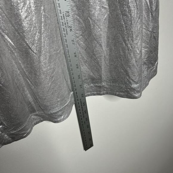 Custo Barcelona Dress Womens Size 3 US Medium Black Silver Silk Blend Sequin Y2K - Picture 3 of 16